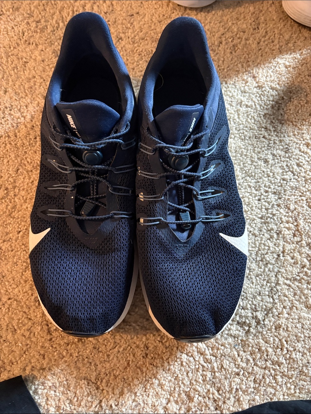 Nike Men’s Athletic Shoes - Navy and White - Picture 1 of 5